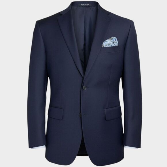 Dkny Other - DKNY Men's Blazer Sport Coat Two Button Jacket 40R Navy Blue 2-Vent 100% Wool